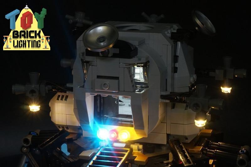 LED Light Kit for LEGO® Creator NASA Apollo 11 Lunar Lander (10266) - Toy Brick Lighting