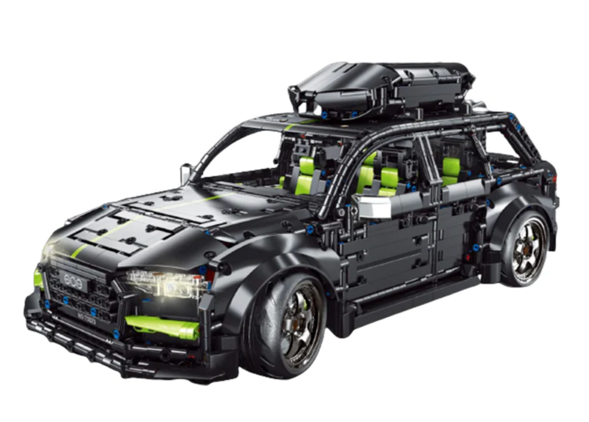 Audi RS6 Car MOC Brick Set
