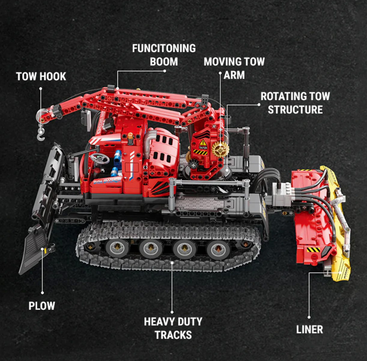 Rc snow deals groomer