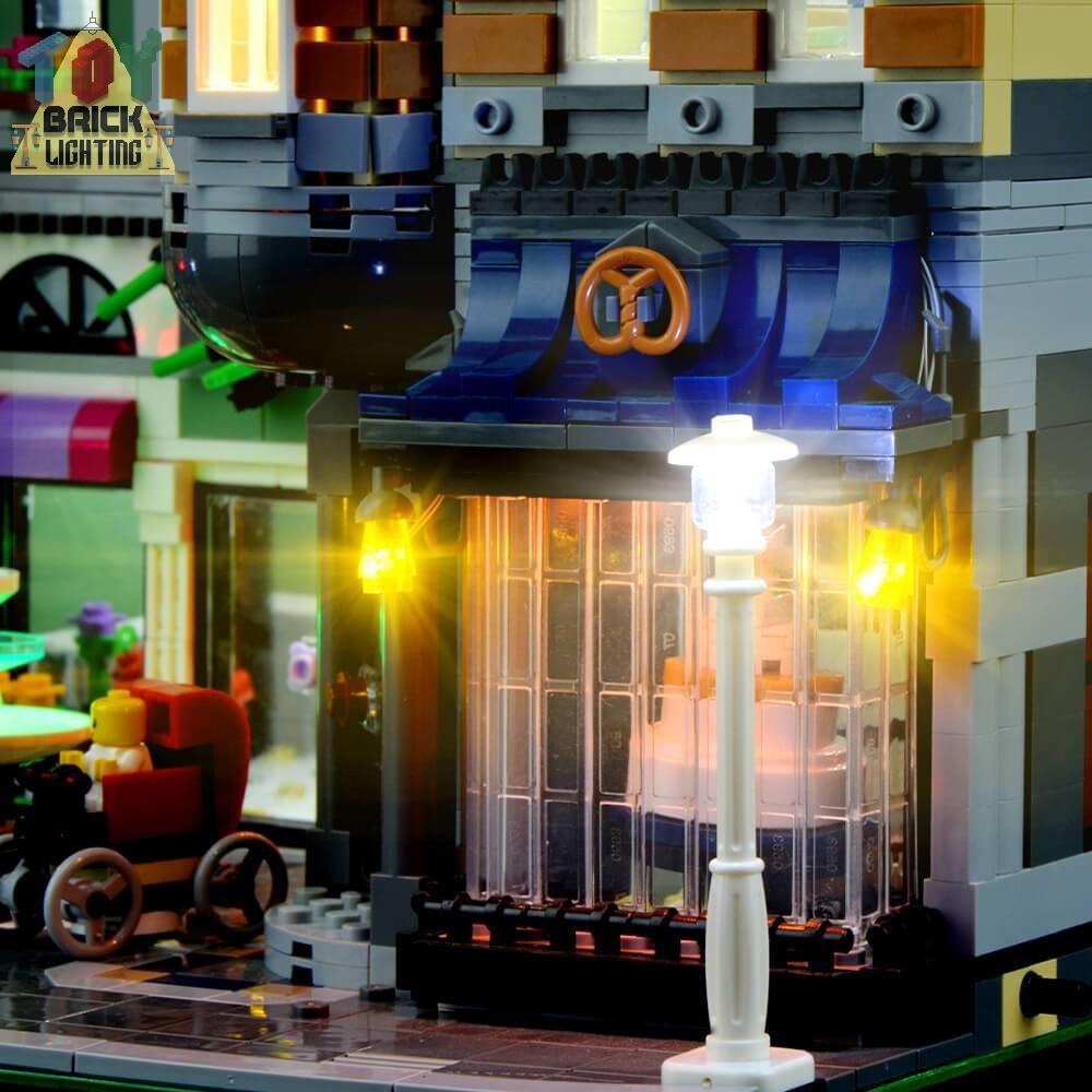 LED Light Kit For LEGO® Assembly Square (10255) - Toy Brick Lighting