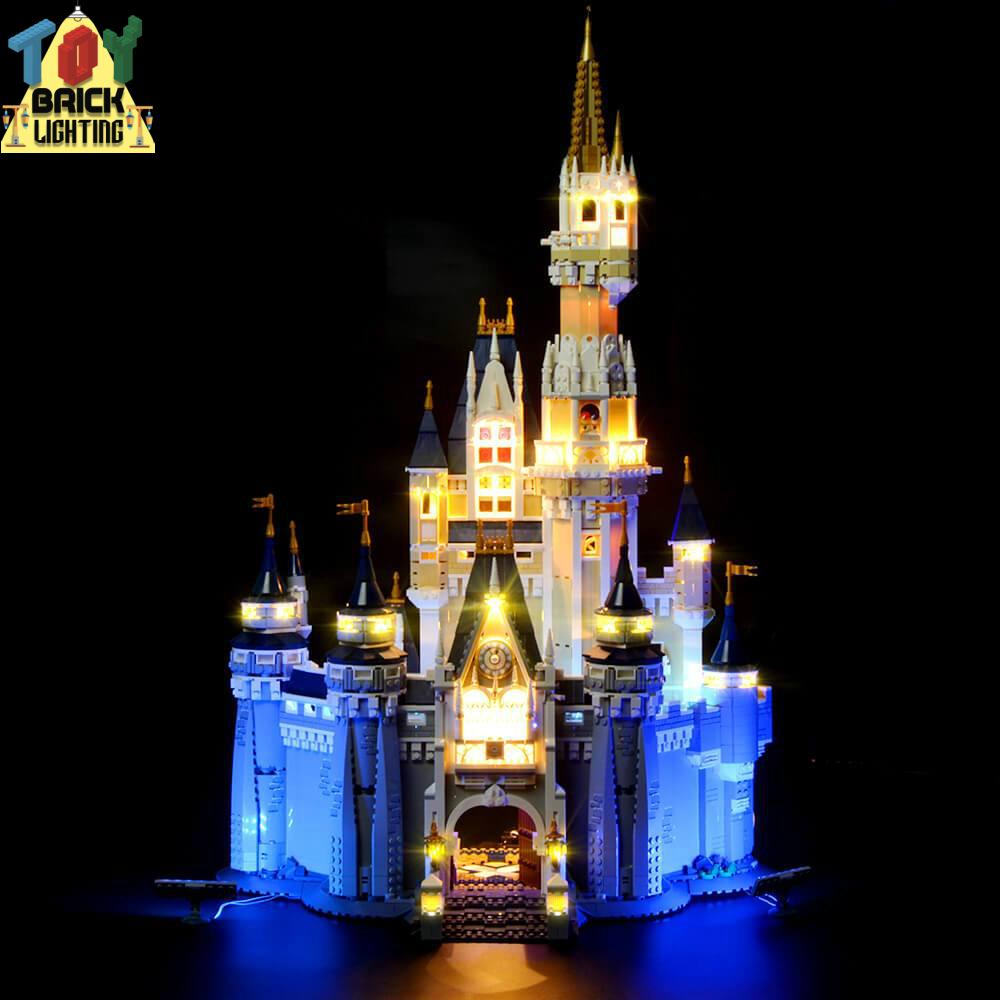 LED Light Kit For LEGO® Disney Castle (71040) - Toy Brick Lighting