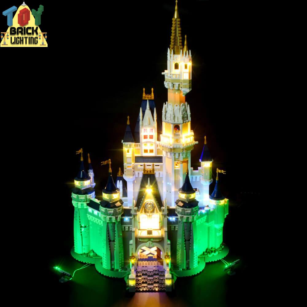 LED Light Kit For LEGO® Disney Castle (71040) - Toy Brick Lighting