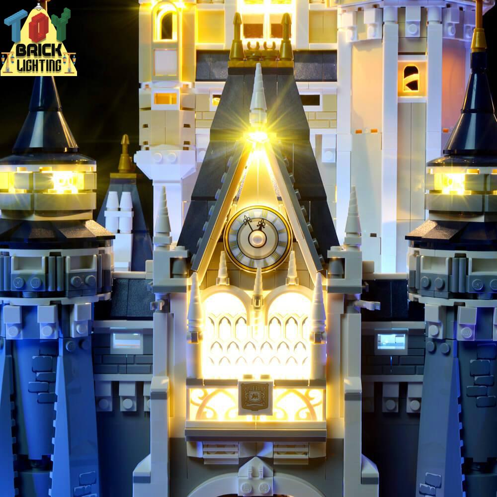 LED Light Kit For LEGO® Disney Castle (71040) - Toy Brick Lighting