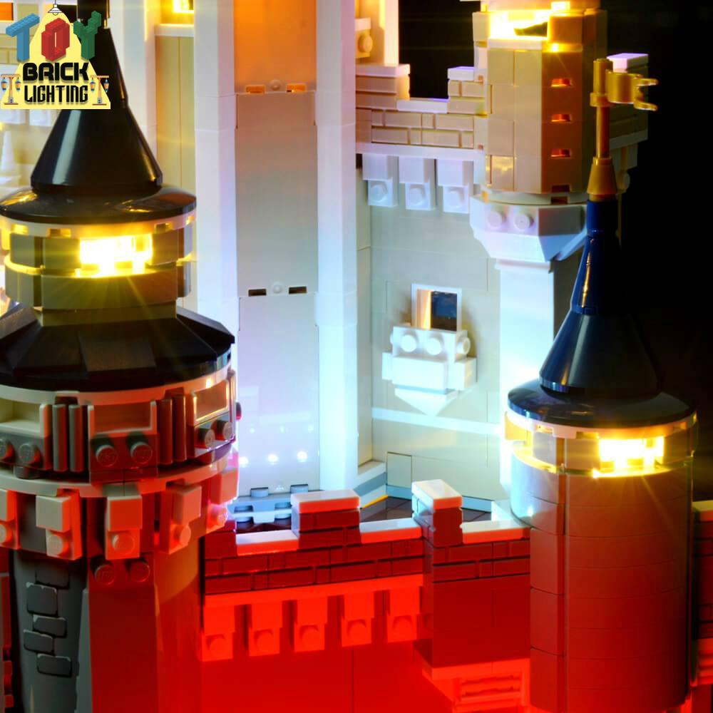 LED Light Kit For LEGO® Disney Castle (71040) - Toy Brick Lighting