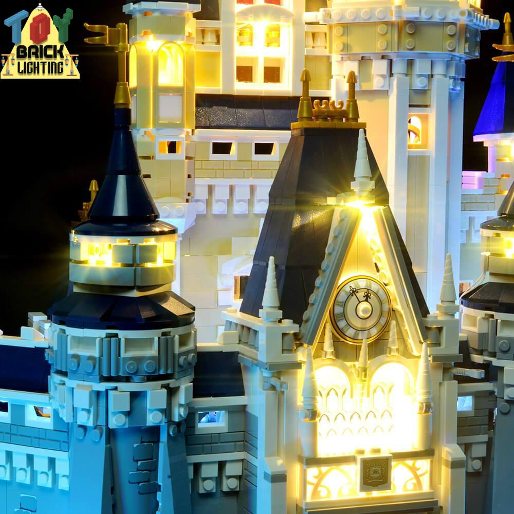 LED Light Kit For LEGO® Disney Castle (71040) - Toy Brick Lighting