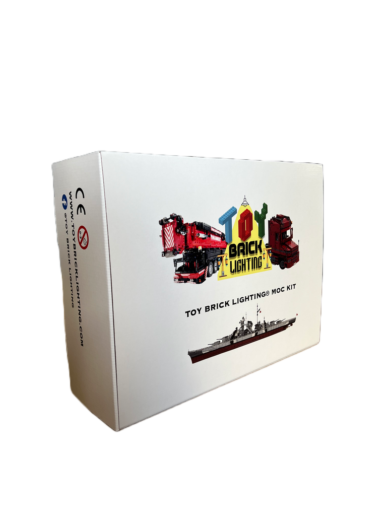 Remote Controlled Claas Combine Harvester Brick Set – Toy Brick Lighting