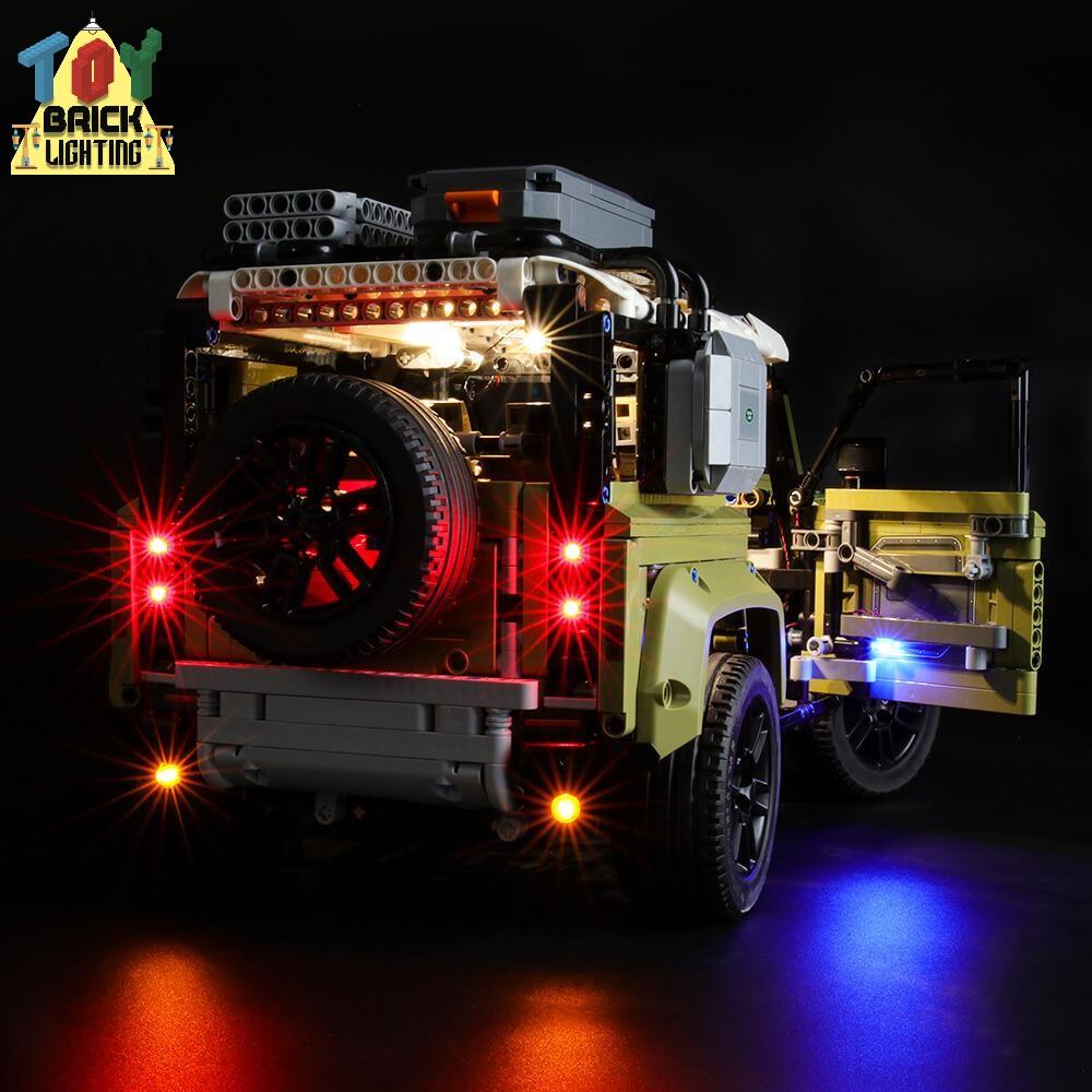 LED Light Kit for LEGO® Technic Land Rover Defender (42110) - Toy Brick Lighting