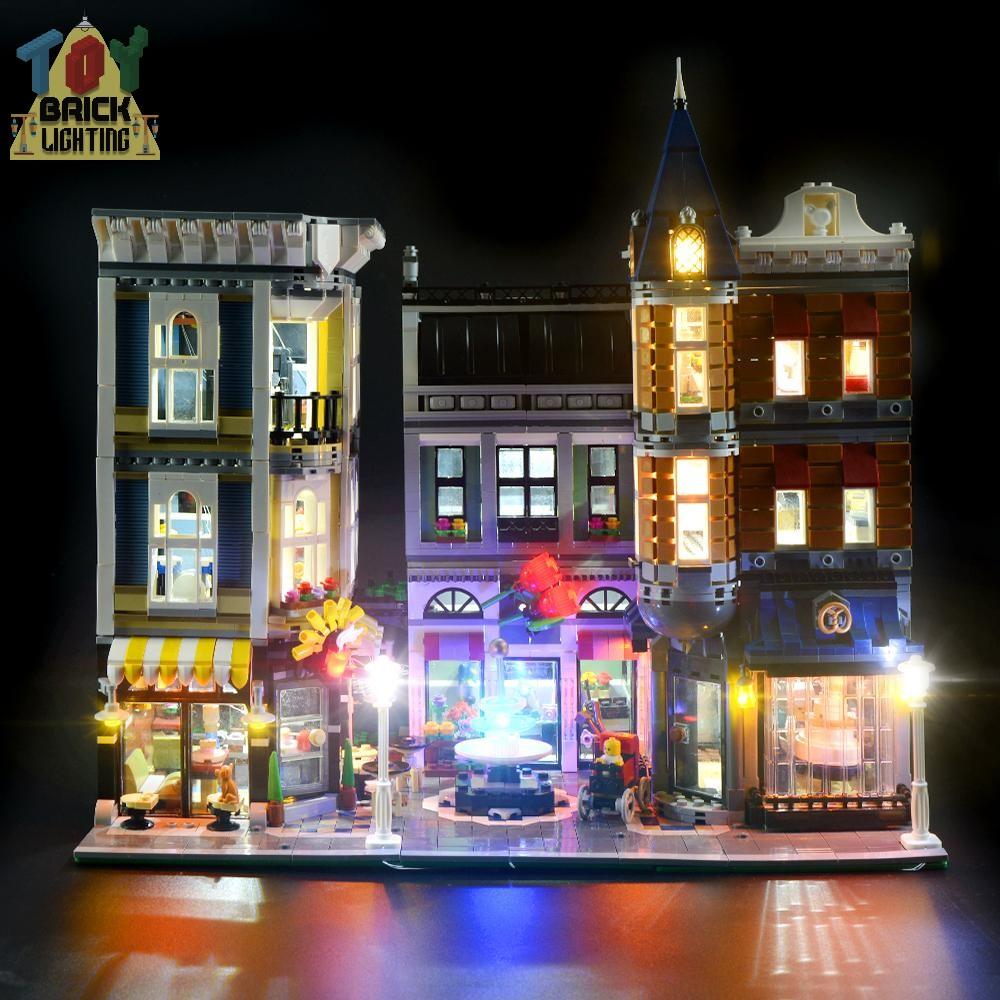 LED Light Kit For LEGO® Assembly Square (10255) - Toy Brick Lighting