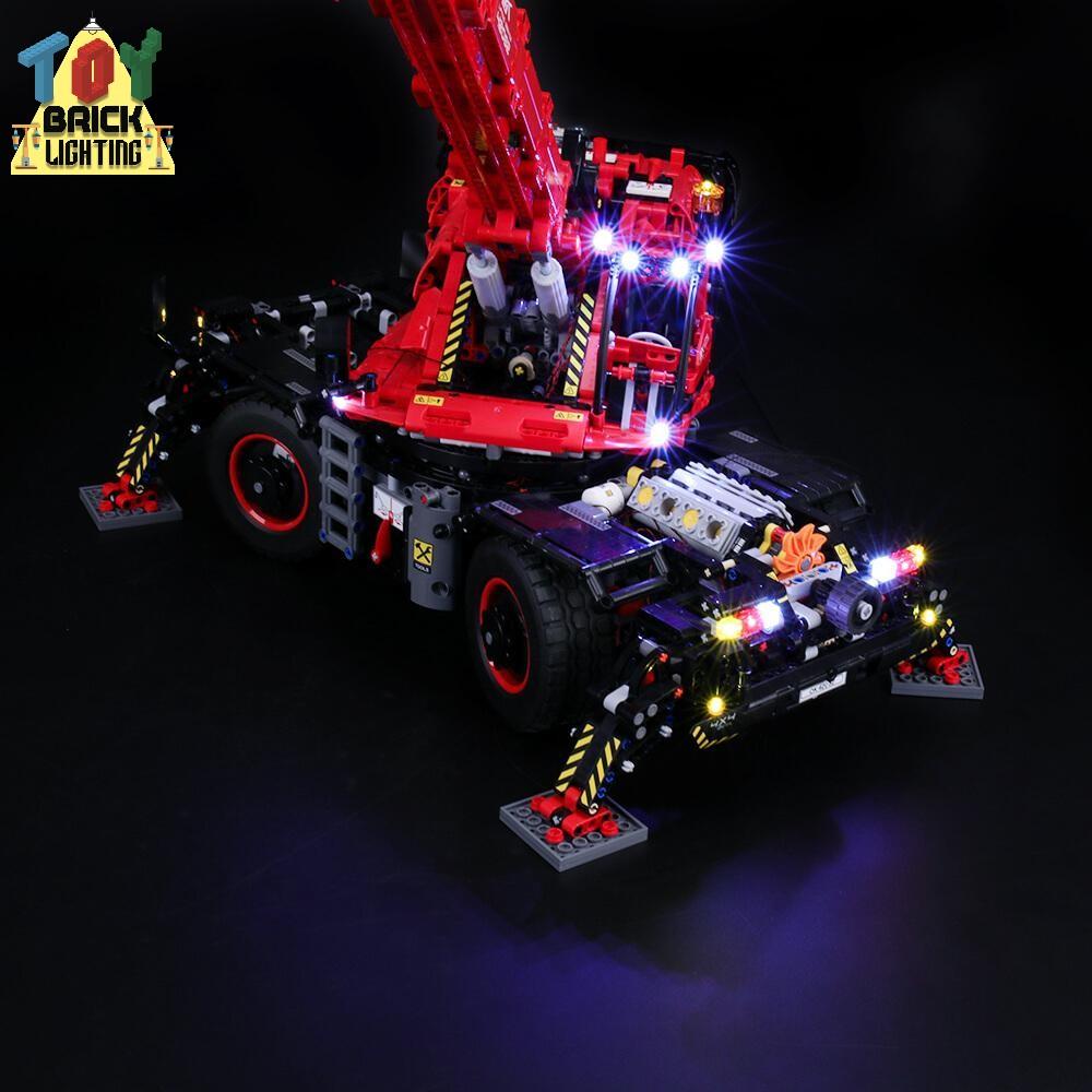 LED Light Kit for LEGO® Technic Rough Terrain Crane (42082) - Toy Brick Lighting