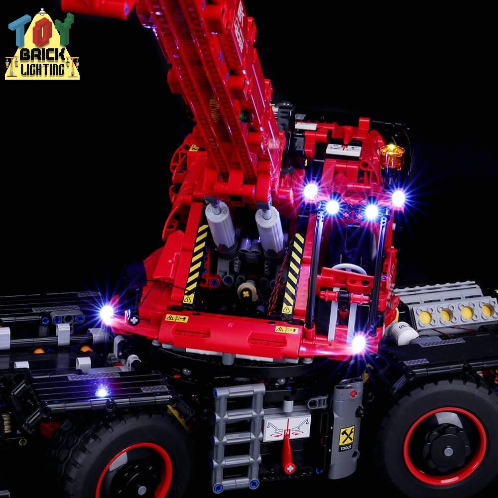 LED Light Kit for LEGO® Technic Rough Terrain Crane (42082) - Toy Brick Lighting