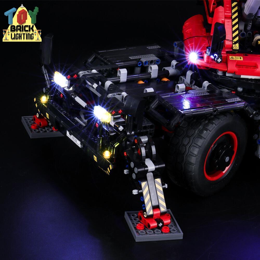 LED Light Kit for LEGO® Technic Rough Terrain Crane (42082) - Toy Brick Lighting