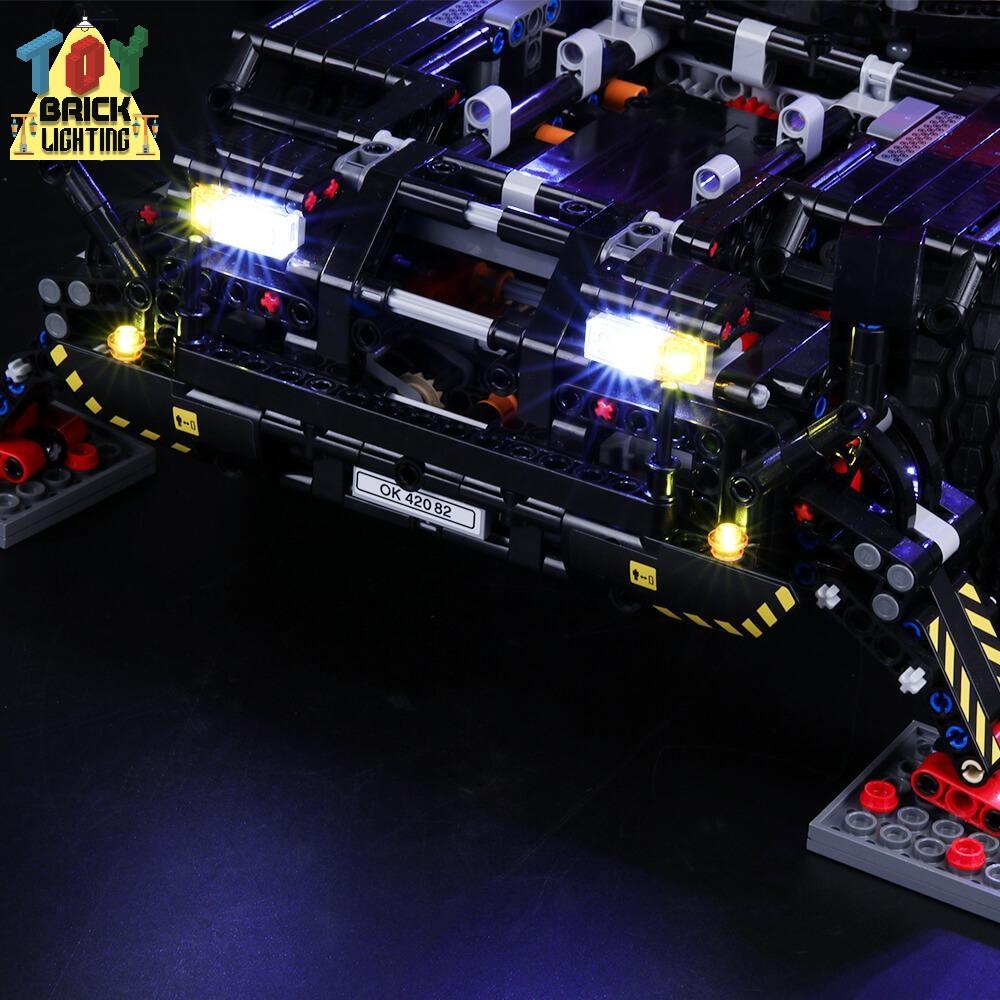 LED Light Kit for LEGO® Technic Rough Terrain Crane (42082) - Toy Brick Lighting