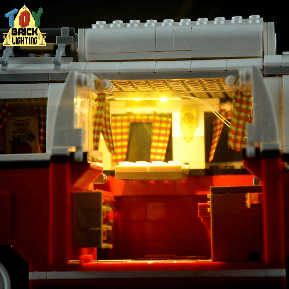 LED-Beleuchtungsset für LEGO® Creator Volkswagen T1 Kombi Van (10220) – Toy  Brick Lighting