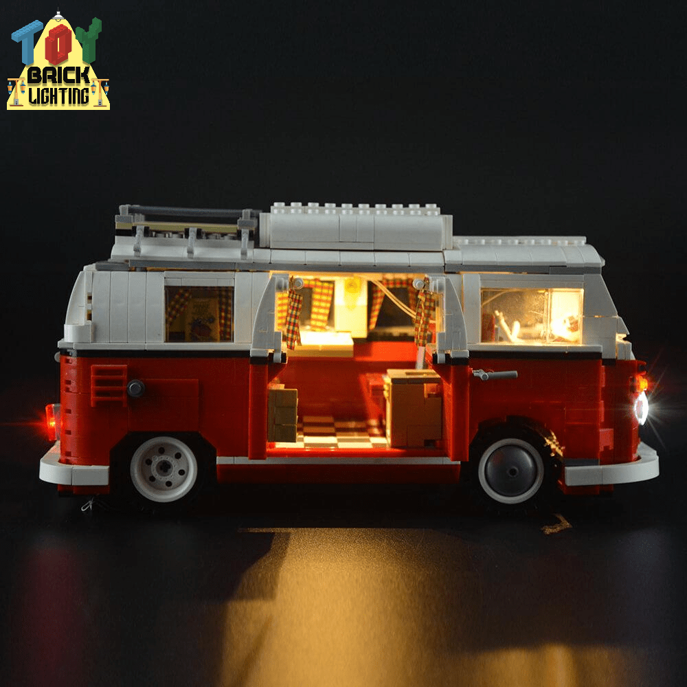 Mark Modtager En eller anden måde LED Light Kit for LEGO® Creator Volkswagen T1 Kombi Van (10220) – Toy Brick  Lighting