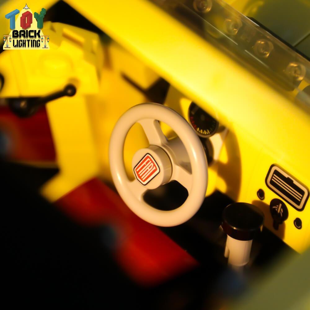 LED Light Kit for LEGO® Technic Fiat 500 (10271) - Toy Brick Lighting