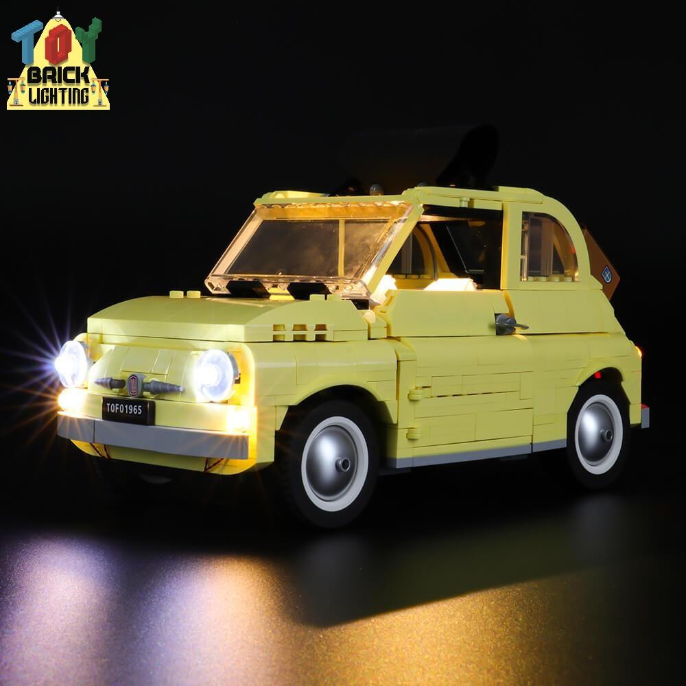 LED Light Kit for LEGO® Technic Fiat 500 (10271) - Toy Brick Lighting