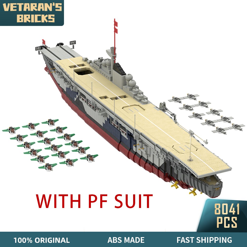 Lego Ww2 Lego Uss Intrepid Small Lego Aircraft Carriers MuzeMerch