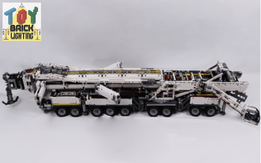 Remote Control Liebherr LTM 11200 Mobile Crane w 2m Arm Technical Powered MOC Brick Set