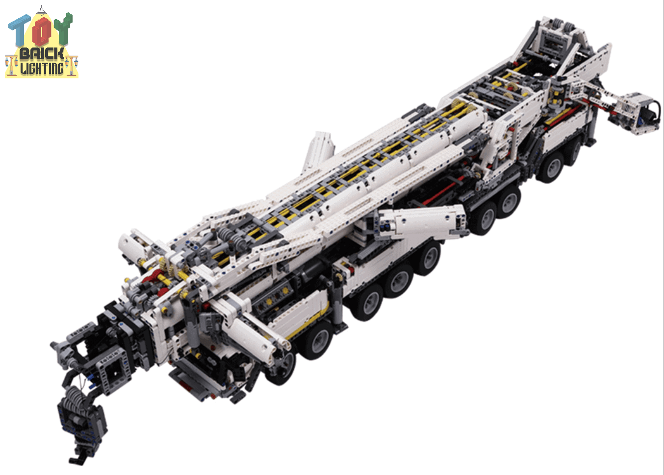 Remote Control Liebherr LTM 11200 Mobile Crane w 2m Arm Technical
