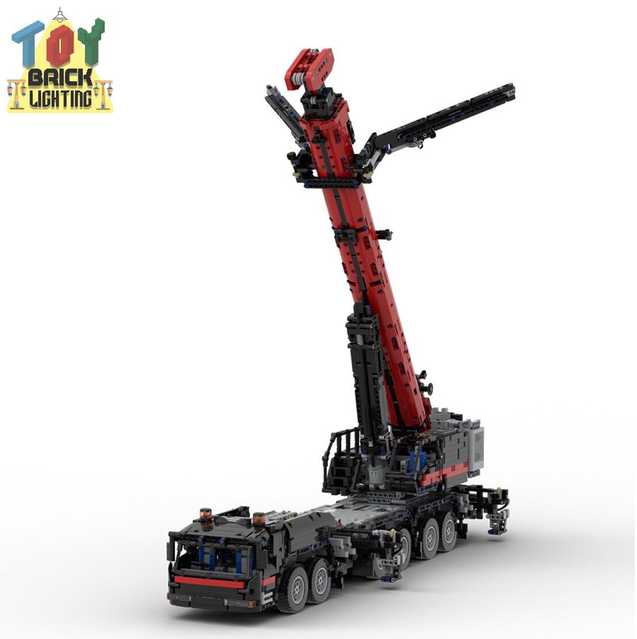 Remote Control Grove GMK 6400 Mobile Crane w/ 1.5m Arm Technical Power ...