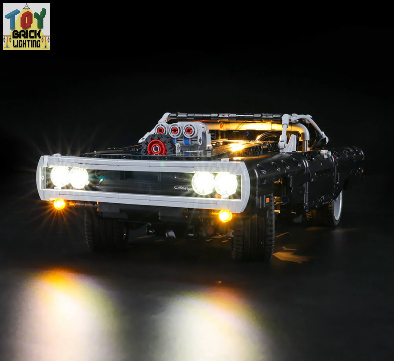 LED Light Kit for LEGO® Dom's Dodge Charger (42111) â Toy Brick Lighting