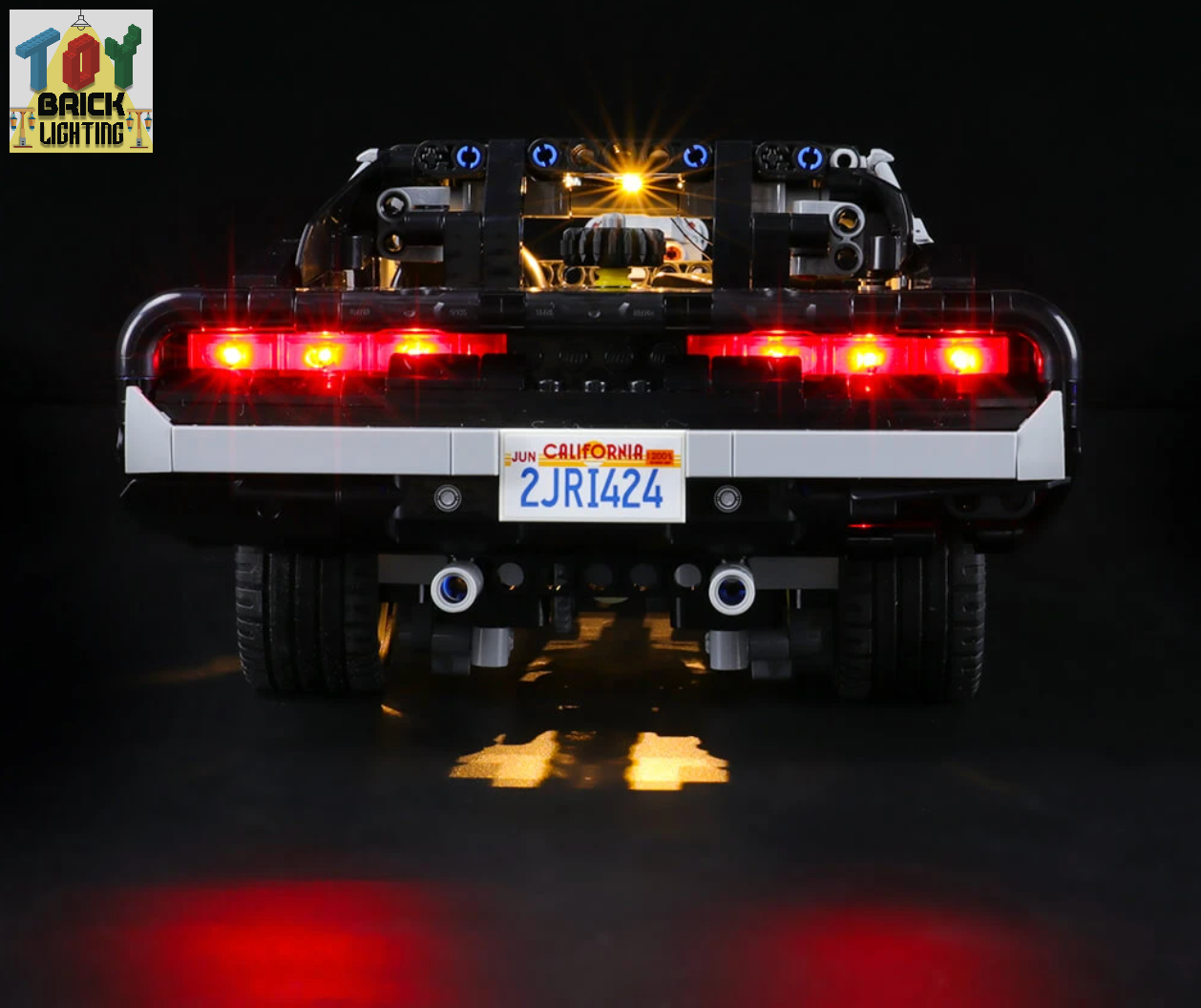 LED Light Kit for LEGO® Dom's Dodge Charger (42111) – Toy Brick