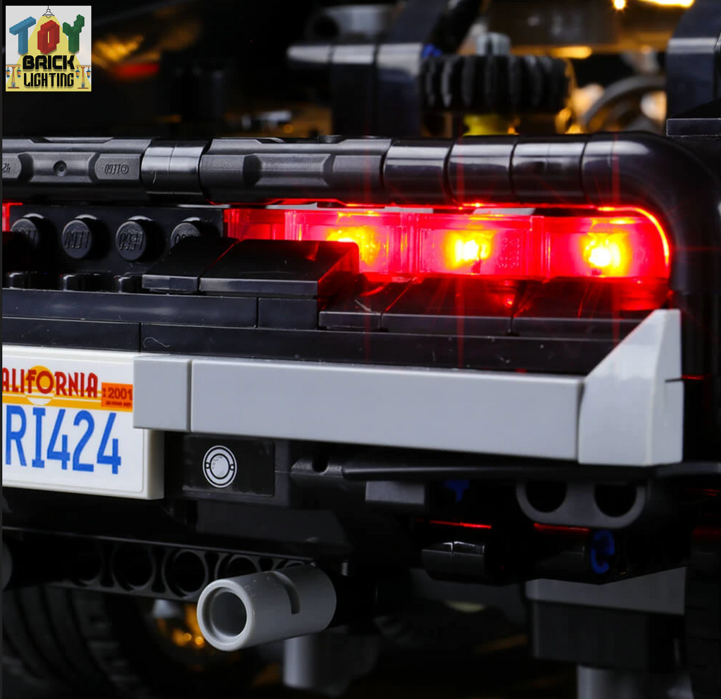 LED Light Kit for LEGO® Dom's Dodge Charger (42111) - Toy Brick Lighting