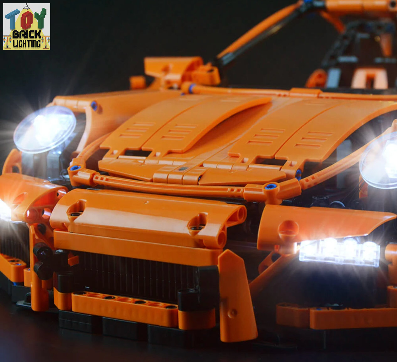 LED Light Kit for LEGO Technic Porsche 911 GT3 RS 42056 Toy Brick Lighting