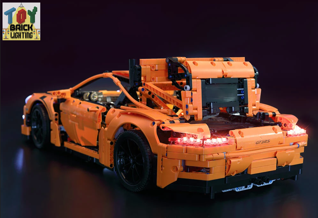 LED Light Kit for LEGO Technic Porsche 911 GT3 RS 42056 Toy Brick Lighting