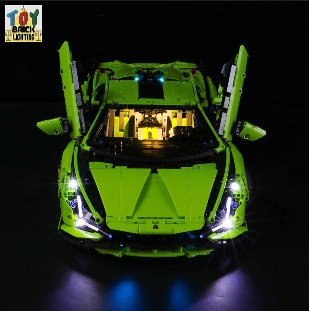 LED Light Kit for LEGO® Technic Lamborghini Sián (42115) - Toy Brick Lighting