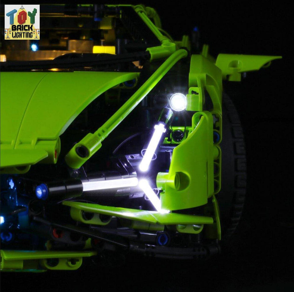 LED Light Kit for LEGO® Technic Lamborghini Sián (42115) - Toy Brick Lighting