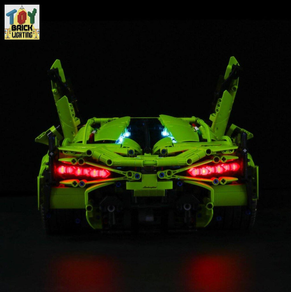 LED Light Kit for LEGO® Technic Lamborghini Sián (42115) - Toy Brick Lighting