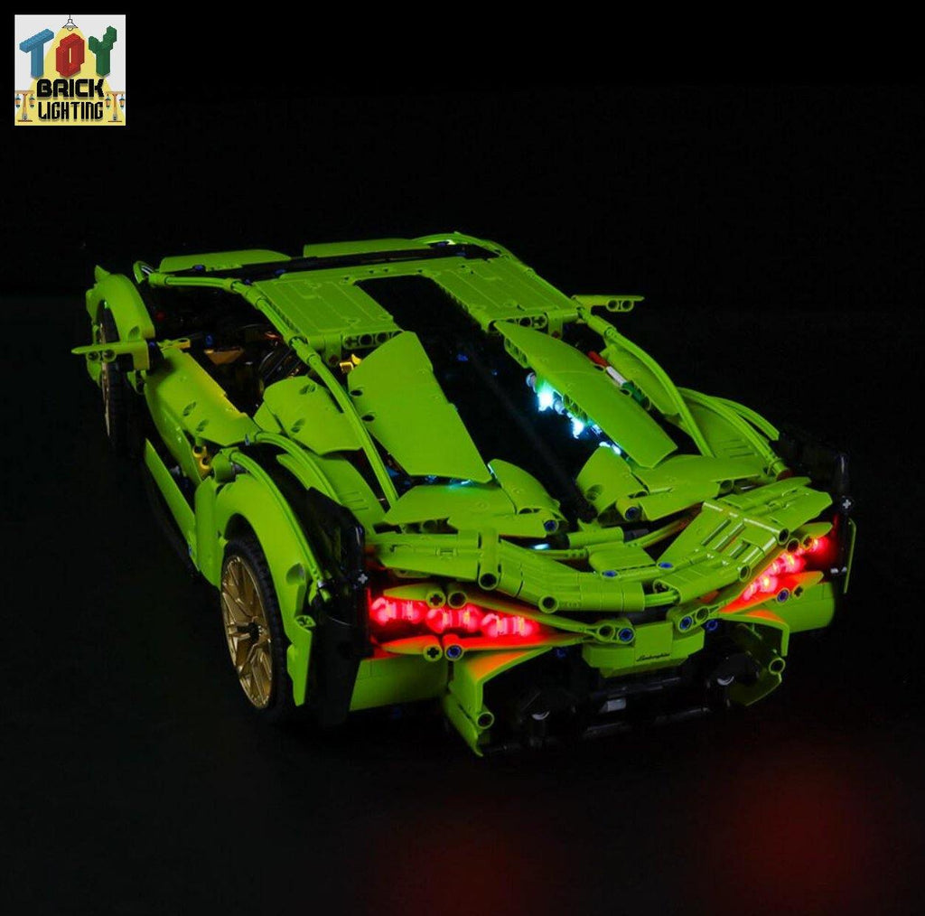 LED Light Kit for LEGO® Technic Lamborghini Sián (42115) - Toy Brick Lighting