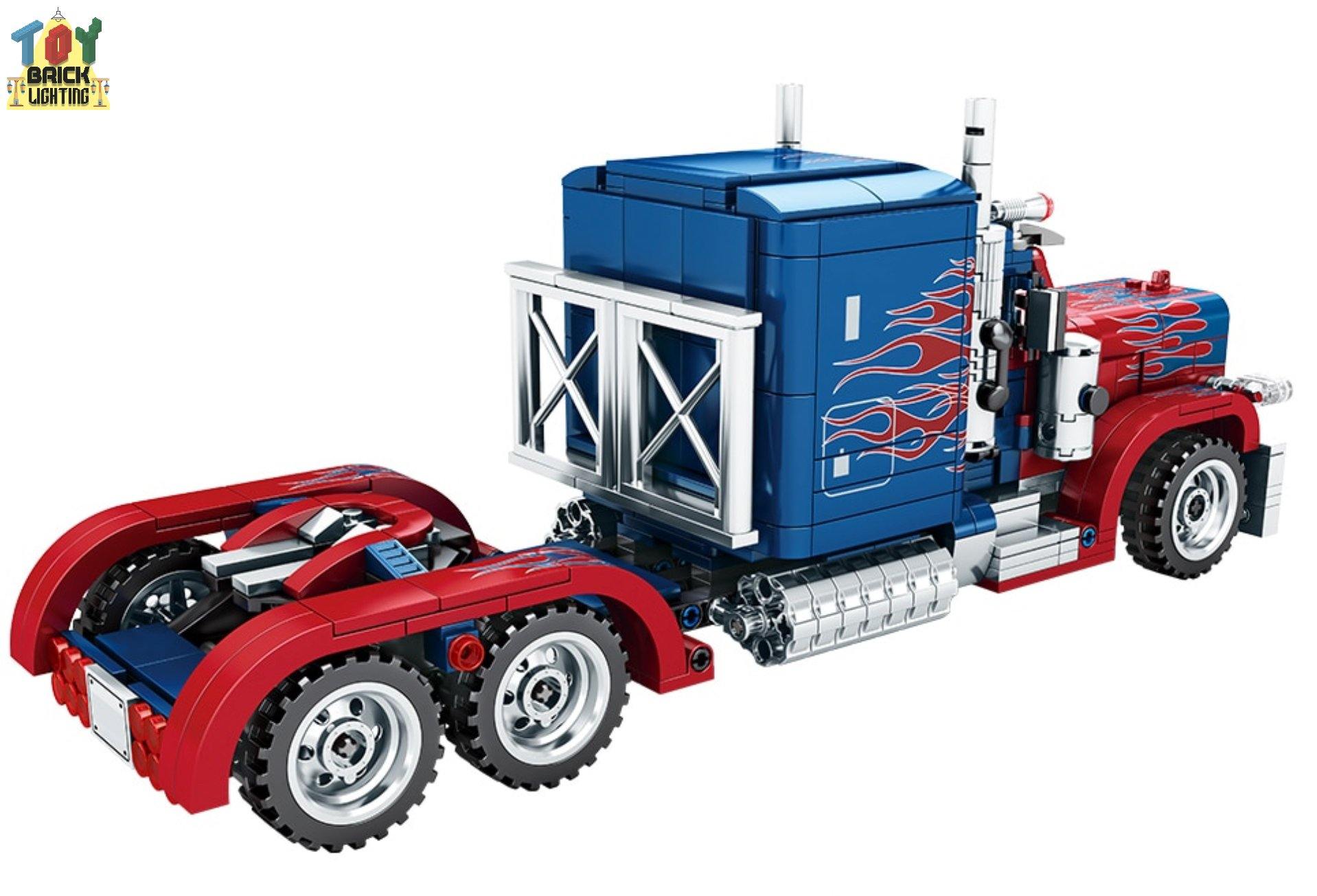 Peterbilt 389 Lego Peterbilt Truck Lego Peterbilt 389 Tri Axle