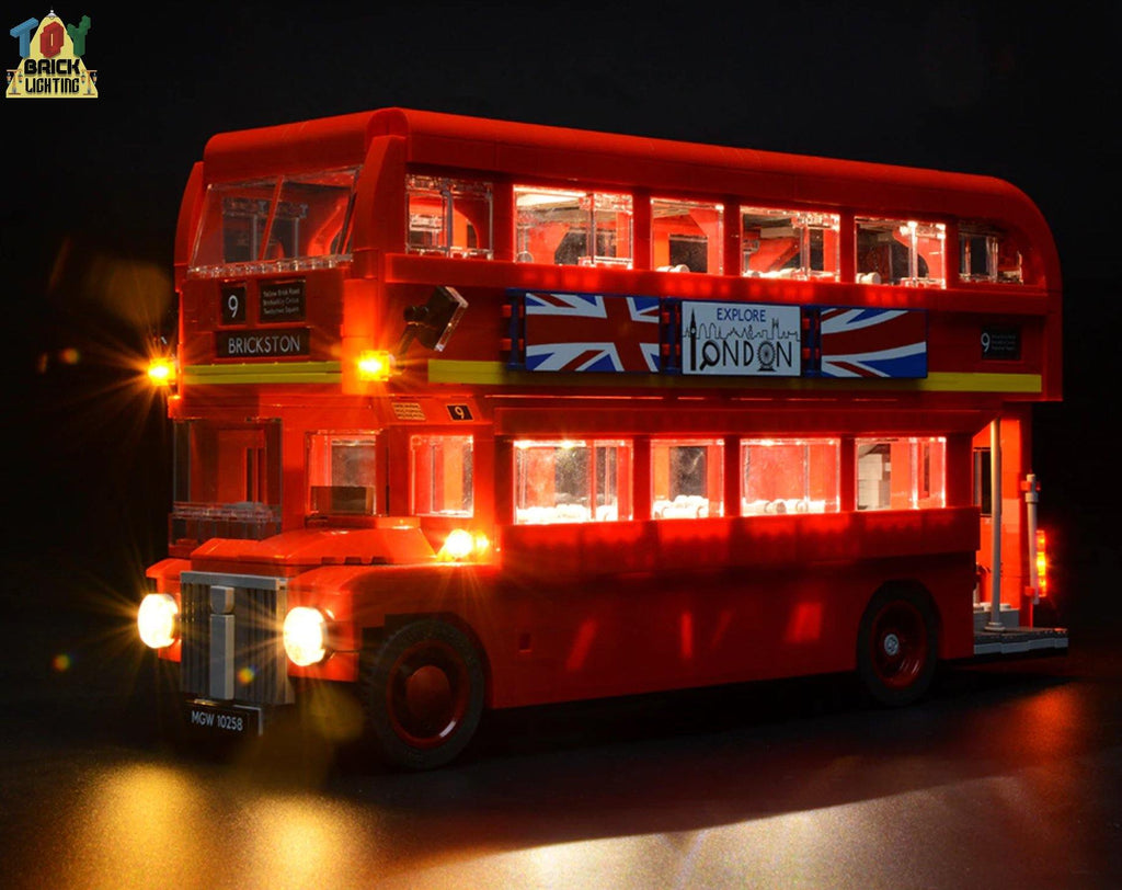 Led Light Kit for LEGO® Creator London Bus (10258) - Toy Brick Lighting