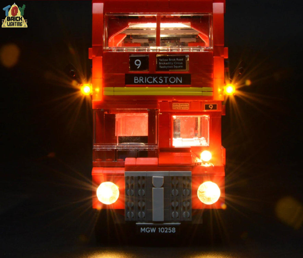 Led Light Kit for LEGO® Creator London Bus (10258) - Toy Brick Lighting