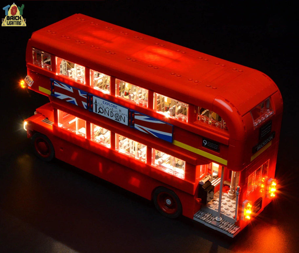 Led Light Kit for LEGO® Creator London Bus (10258) - Toy Brick Lighting