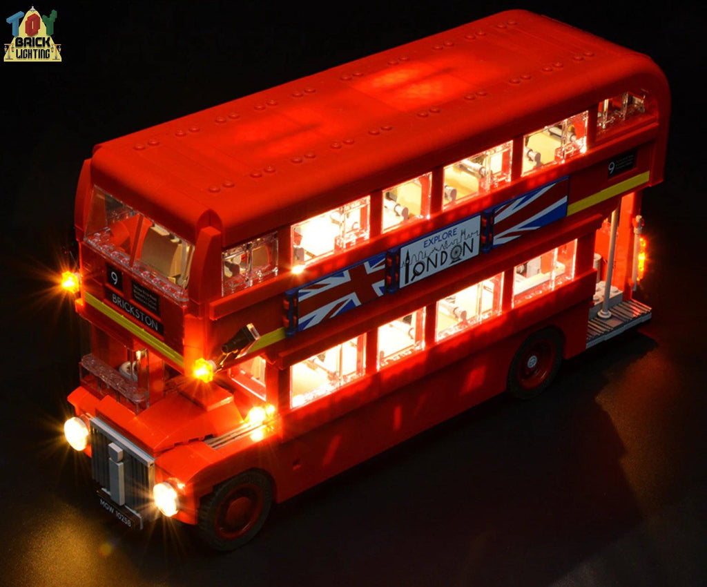 Led Light Kit for LEGO® Creator London Bus (10258) - Toy Brick Lighting