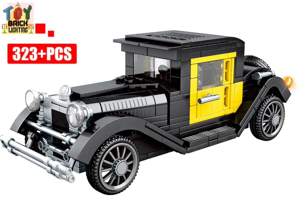 Classic Car Brick Set - Toy Brick Lighting