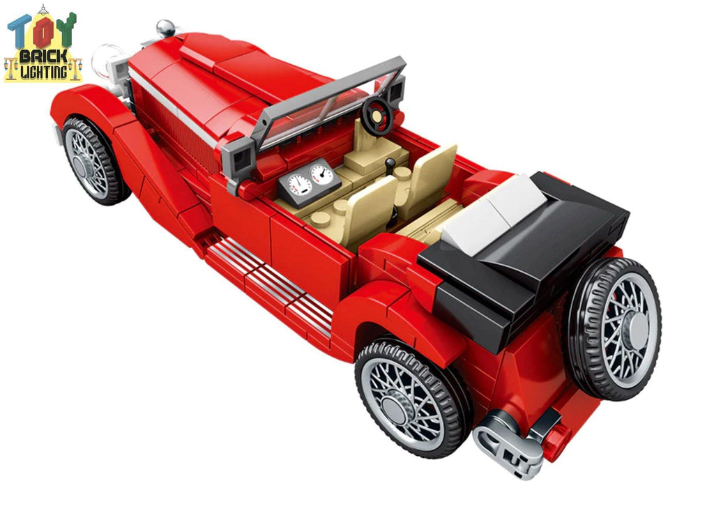 Classic Car Brick Set - Toy Brick Lighting