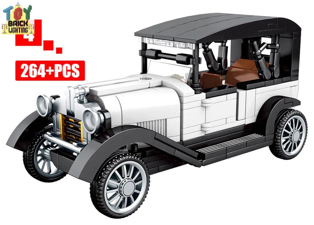 Classic Car Brick Set - Toy Brick Lighting