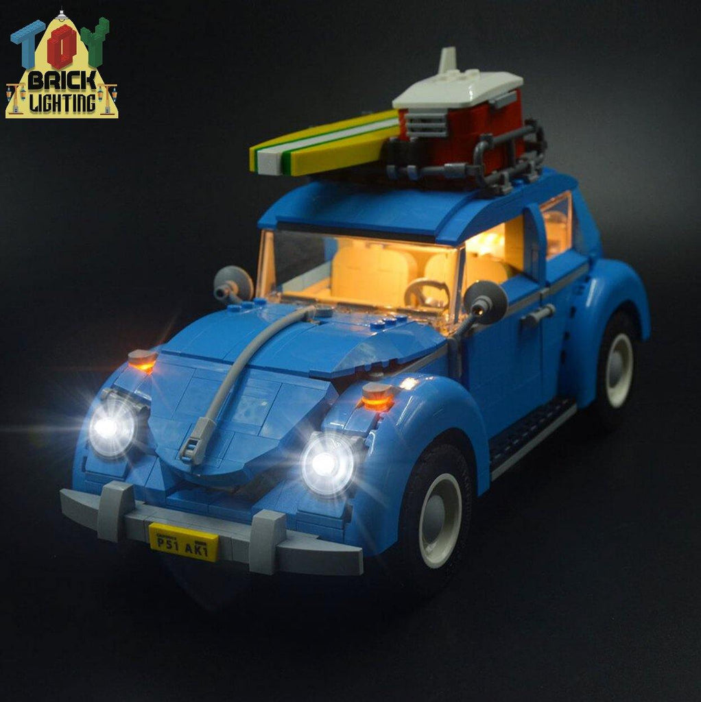 LED Light Kit for LEGO® Volkswagen Beetle (10252) - Toy Brick Lighting