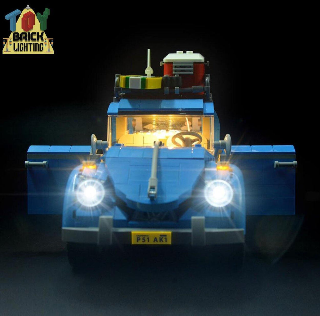 LED Light Kit for LEGO® Volkswagen Beetle (10252) - Toy Brick Lighting
