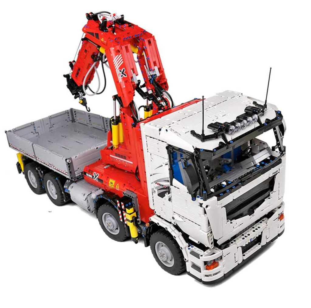 Remote Controlled Crane Truck / Pneumatic / Technical Powered MOC Bric ...