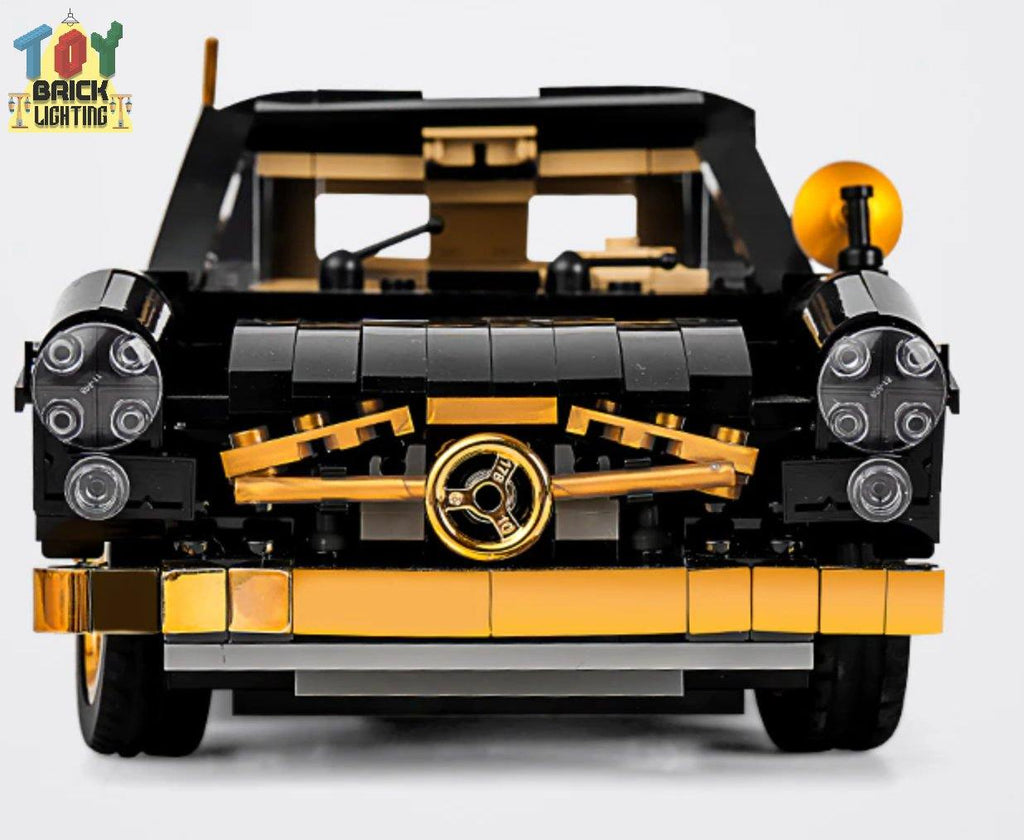 Classic Gullwing MOC Brick Set - Toy Brick Lighting