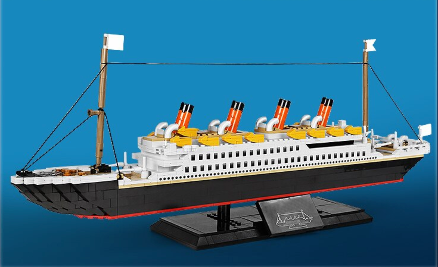 Titanic Ship MOC Brick Set