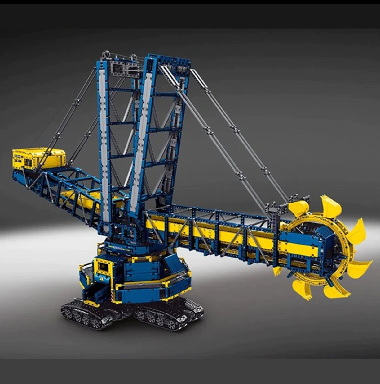 Toy bucket wheel deals excavator