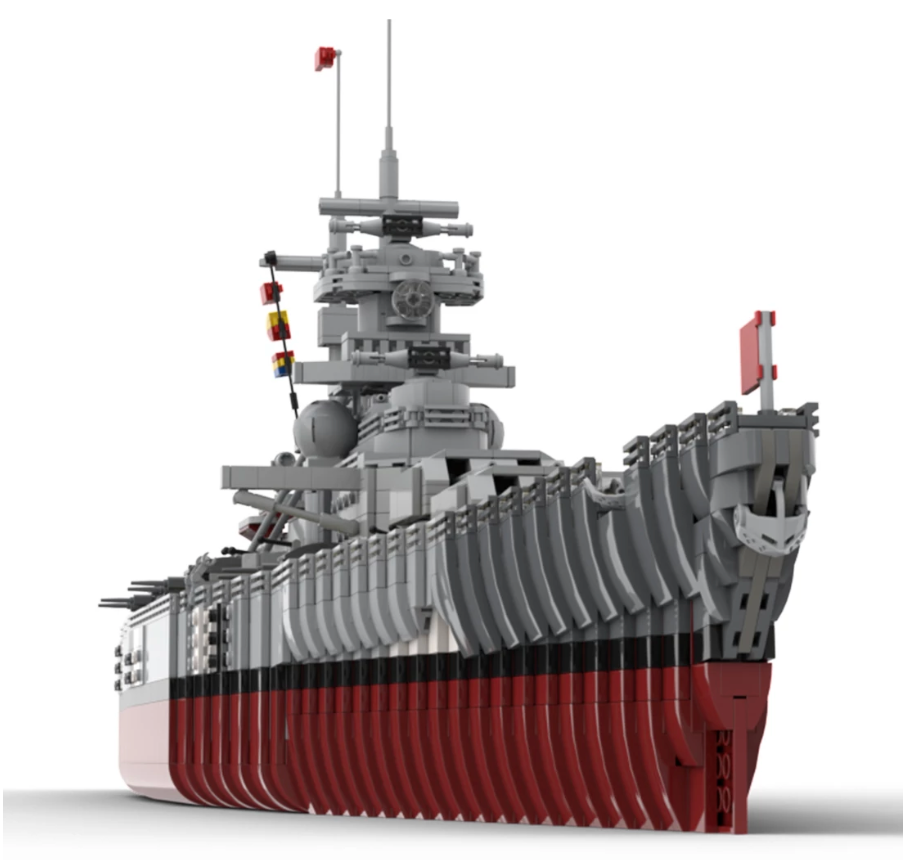 Bismarck lego ship shop