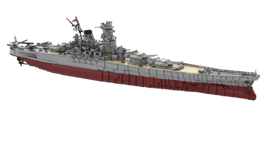 MOC Unique building sets Toy Brick Lighting Tagged Ship