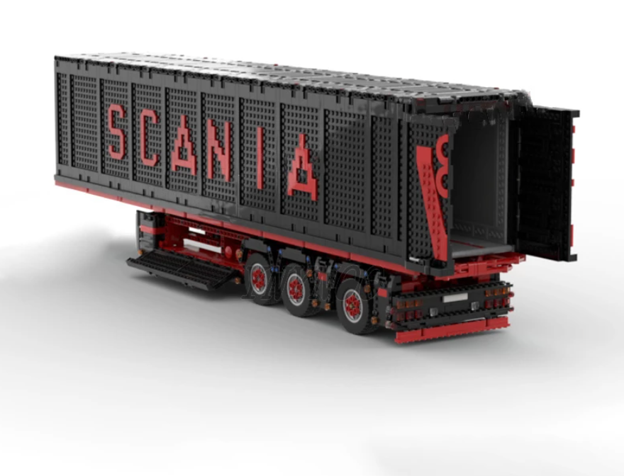Scania R620 Truck Trailer Combo Deal MOC Brick Set